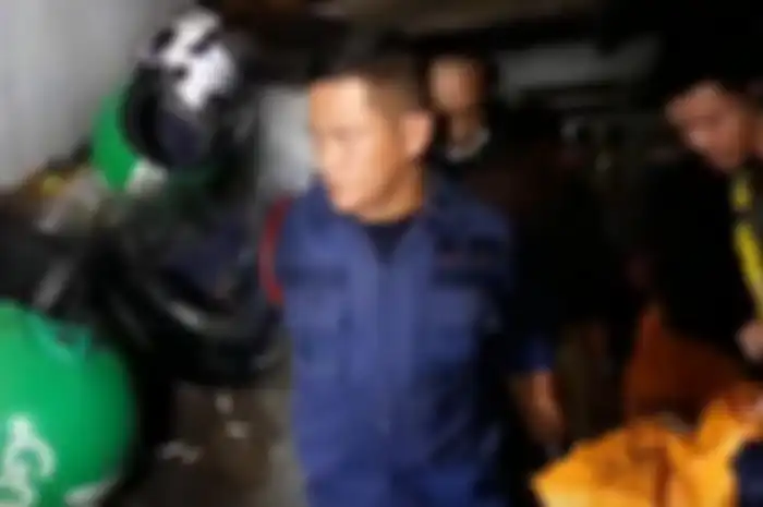Pengojek online tewas bakar diri di Koja, Jakarta Utara.