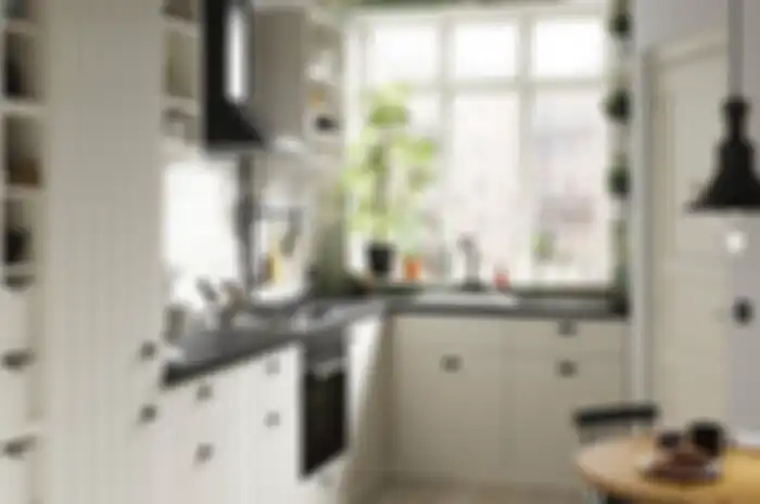 Inspirasi dapur mungil di lahan terbatas.