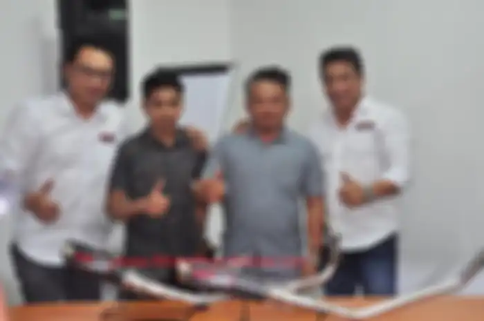 Proses launching produk knalpot terbaru, Proliner.