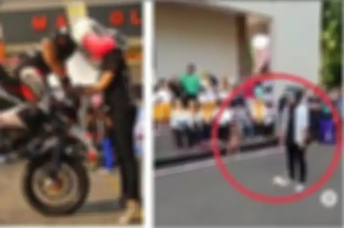 Pria ini gagal saat lakukan aksi freestyle yang ditonton banyak orang&nbsp; 