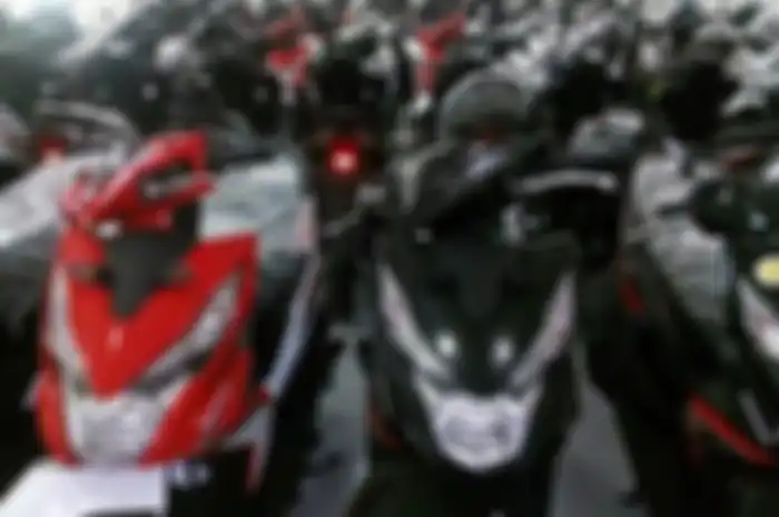 Motor matic Honda.