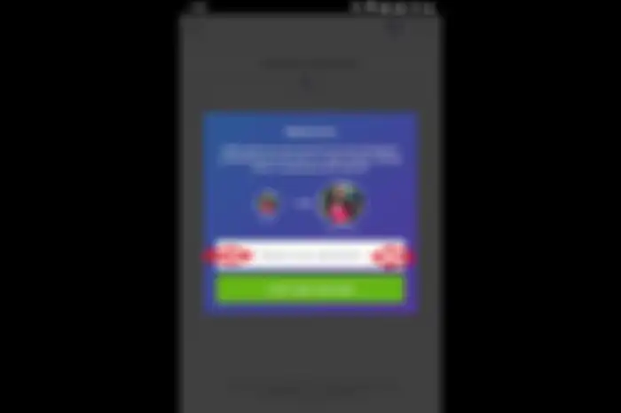 Ketik nama username yang dinginkan, lalu pencet kolom berwarna hijau
