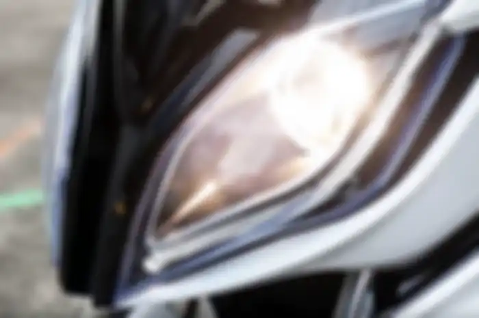 Ilustrasi lampu motor.