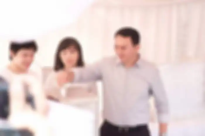 Ahok saat masih bersama Veronica Tan dan juga putra mereka, Nicholas Sean Purnama