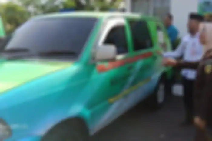 Mobil pelayanan tilang keliling Kejari Tanahlaut, Rabu (27/2/2019) 