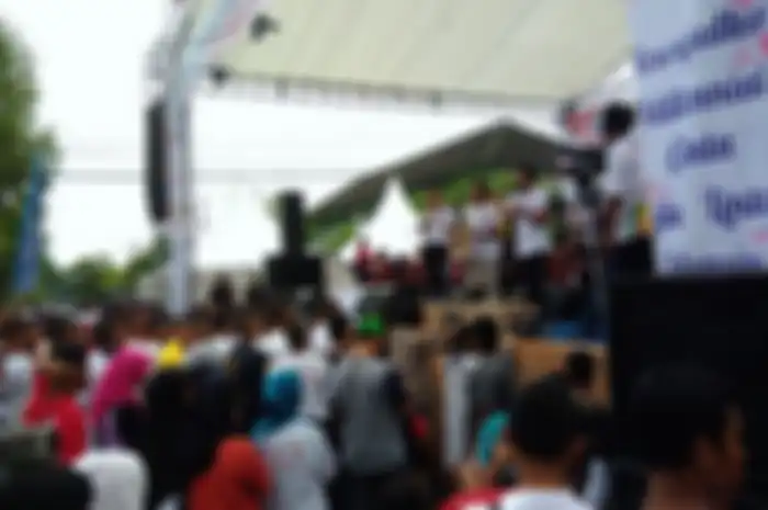 Abi Rahma Sandy harus kehilangan kaki kanannya akibat kecelakaan motor