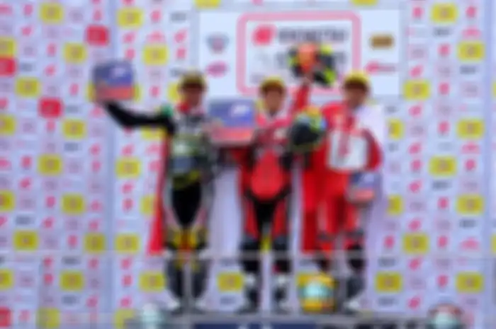 Podium race kedua kelas AP250 ARRC Sepang 2019. 