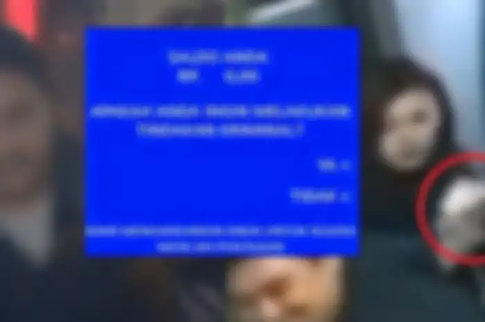 Ilustrasi dan screenshot perampokan.