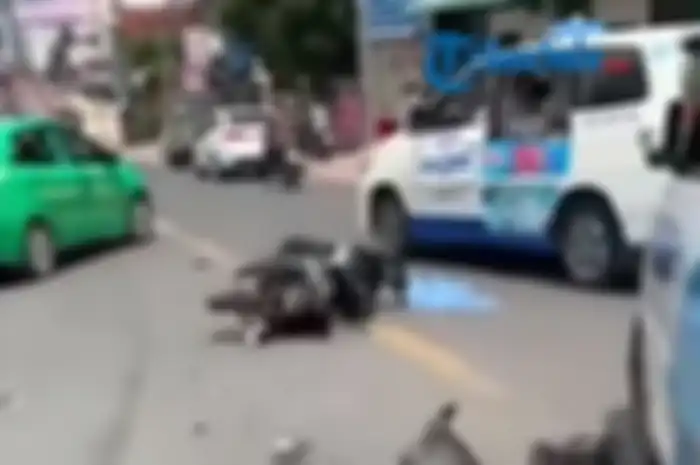 Video Pria Teler Tetap Joget dan Ngoceh seusai Menabrak 5 Motor dan 2 Mobil hingga Jadi Tontonan