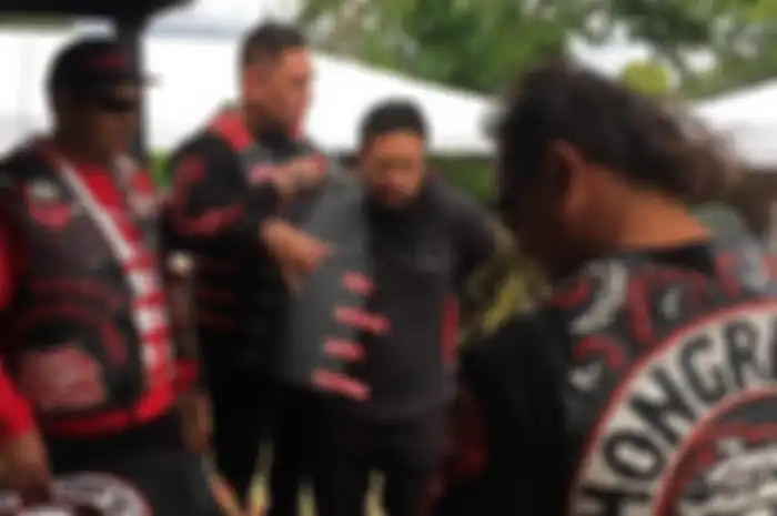 Club motor Mongrel Mob, New Zealand.