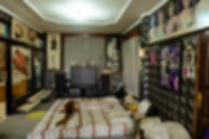 Bagian dalam rumah Nike Ardilla