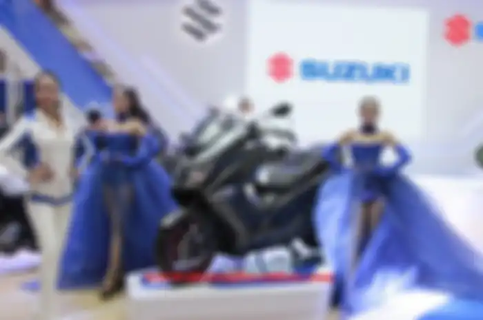 Peluncuran Suzuki Burgman 400 di Bangkok International Motor Show 2019.