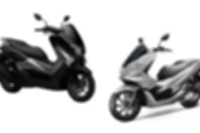 Yamaha NMAX dan Honda PCX 150.