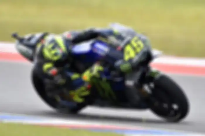Valentino Rossi sukses menempati posisi 6 tercepat di latihan resmi hari pertama MotoGP Argentina (29/3/2019)