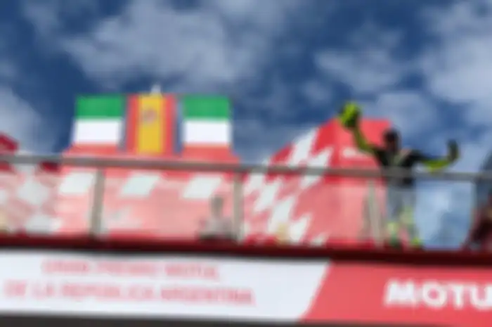 Valentino Rossi meraih podium 2 di MotoGP Argentina 2019 diikuti Andrea Dovizioso di urutan 3