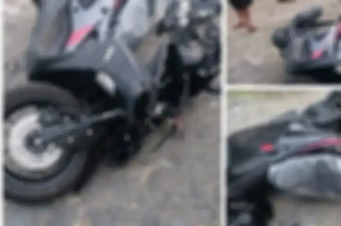 Yamaha Aerox yang baru dibeli rusak parah