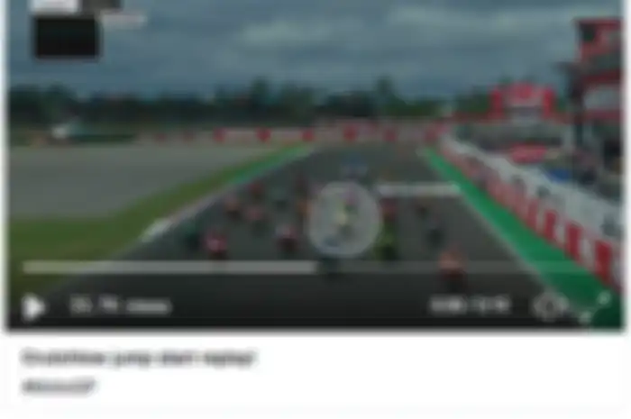 Cal Crutchlow tertangkap kamera jump start