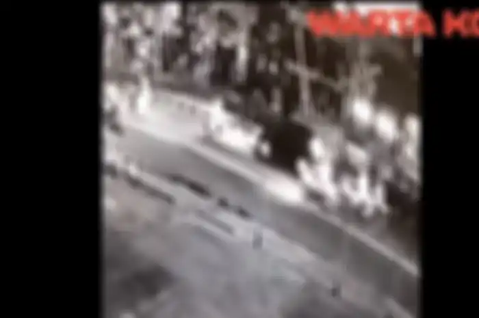 Video detik-detik terjadinya kecelakaan di Depok