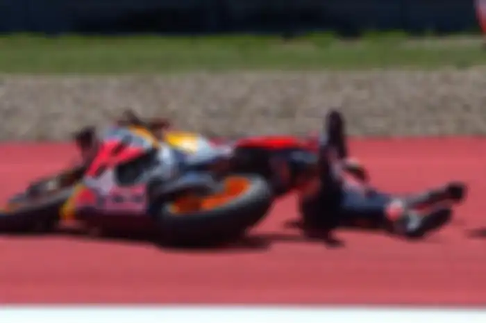 Marc Marquez kecewa dengan hasil MotoGP Amerika Serikat karena gagal finis setelah alami insiden crash di tikungan 12
