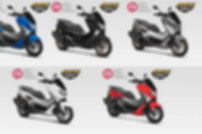 Lima warna Yamaha NMAX di Indonesia