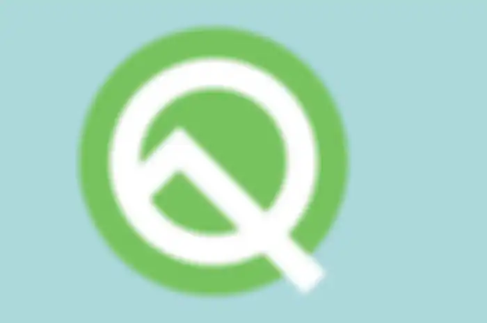 Logo Android Q