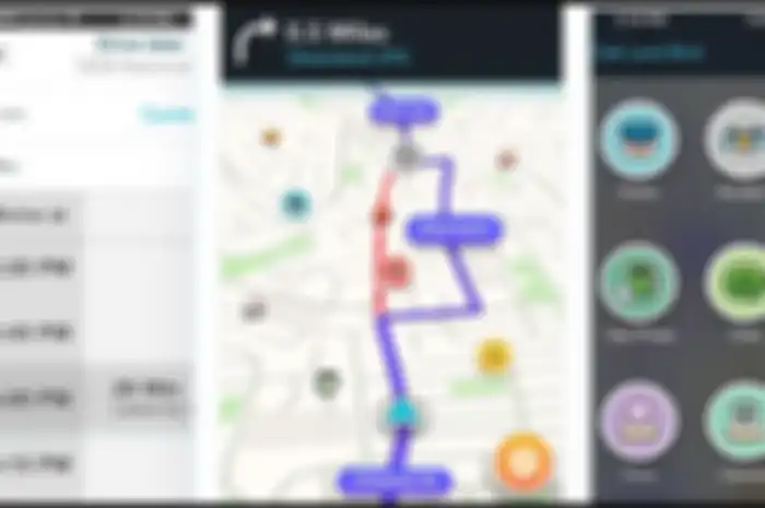 Ilustrasi penggunaan Waze