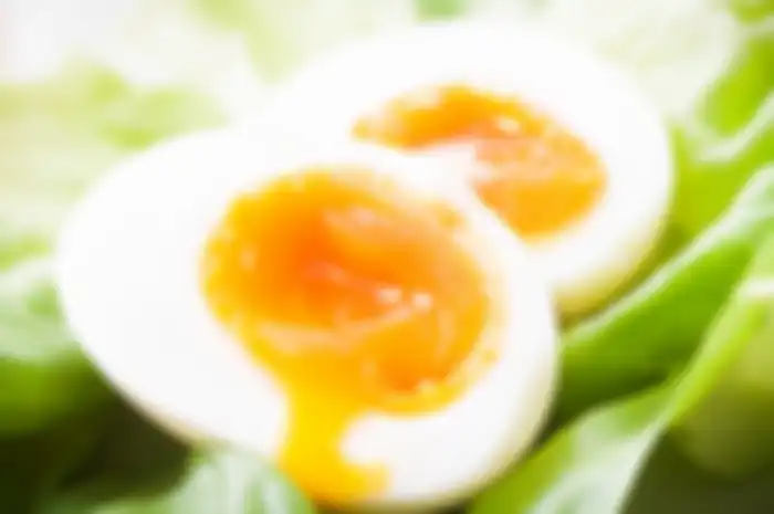 Ilustrasi telur rebus