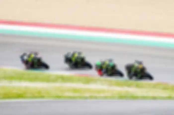 Murid VR46 Riders Academy berlatih menggunakan Yamaha YZF-R6