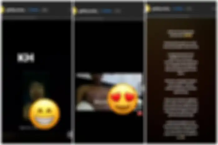 Unggahan Insta Story DJ Gebby Vesta