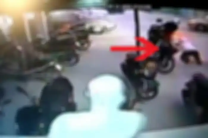 Foto ilustrasi maling motor kepergok