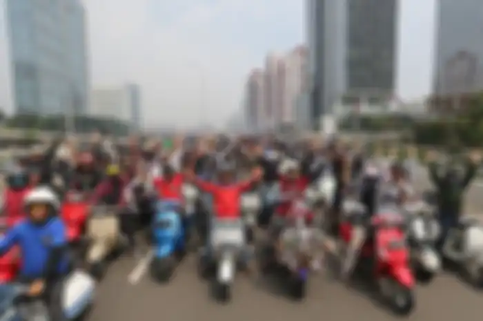 Ratusan komunitas Vespa ramaikan Vespa Days 2019