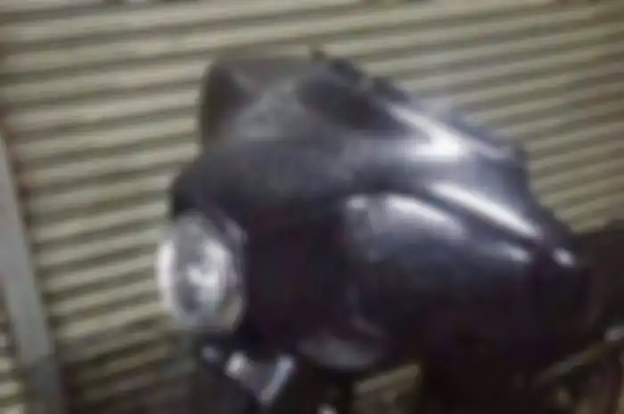 Fairing Harley-Davidson Ultra Classic menempel di motor