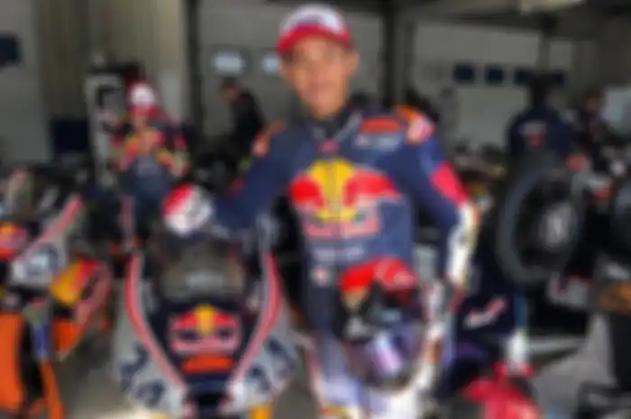 Mario Suryo Aji melakoni debut di balap Red Bull Rookies Cup Spanyol 2019 start di urutan 14