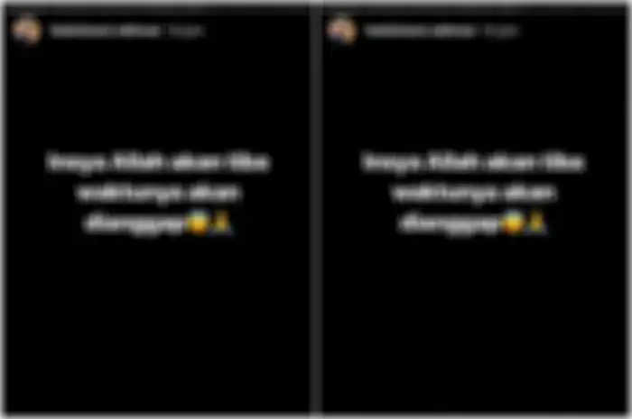 Unggahan Instagram story Fadel Islami