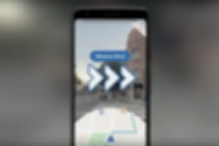 Contoh Google Map menggunakan AR