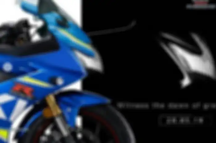 Tampang headlamp yang diduga Gixxer 250