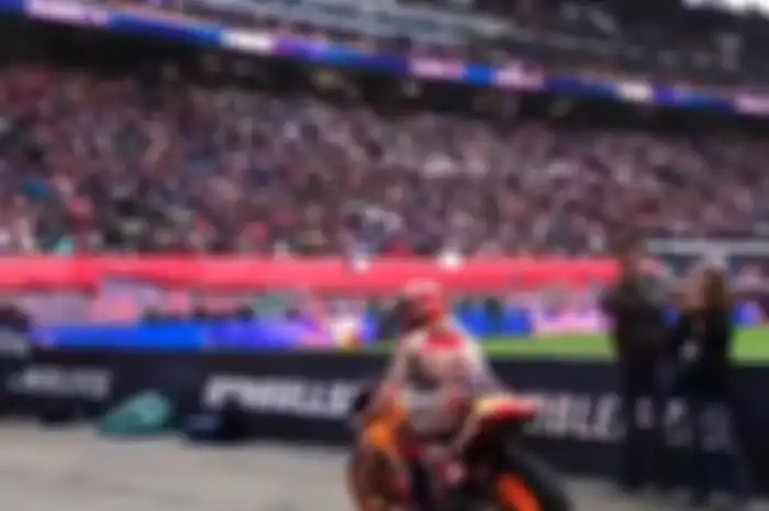 Marc Marquez bikin ricuh pertandingan bola liga jerman