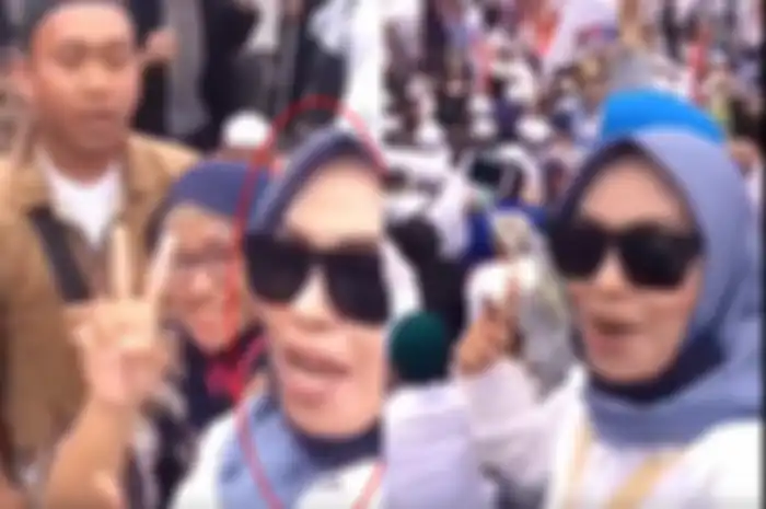 Sosok wanita perekam video viral bersama HS kini juga diburu polisi.