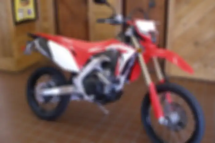 Ilustrasi Honda CRF450L.