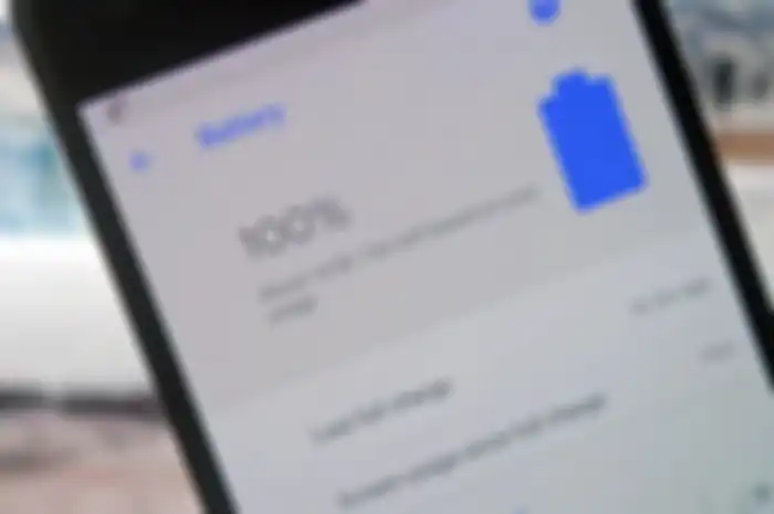 Mengisi baterai sampai 100%