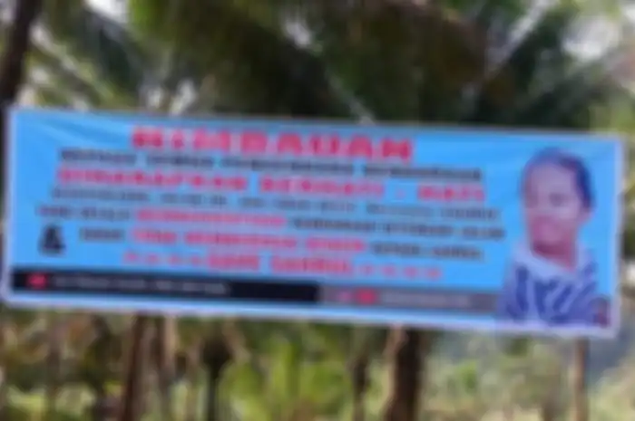 Hati-hati yang turing ke Sawarna jangan nabrak Sahrul