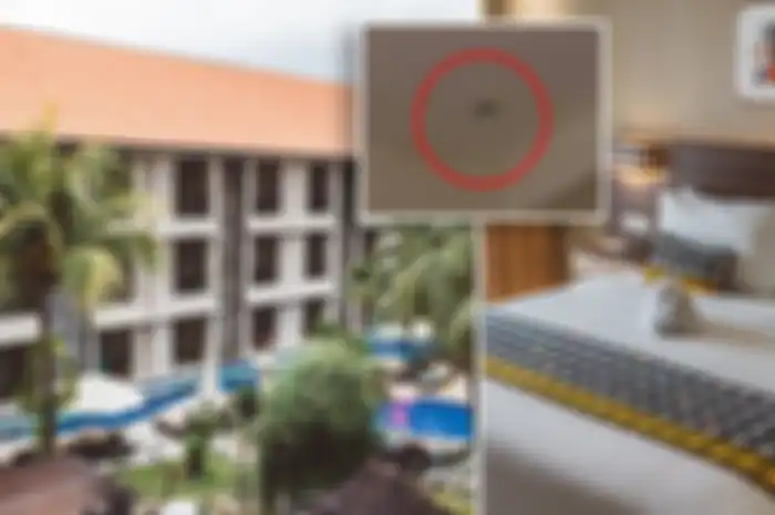 Turis asing dibuat bingung dengan tanda arah kiblat dalam kamar hotelnya ketika tengah berlibur ke Bali.