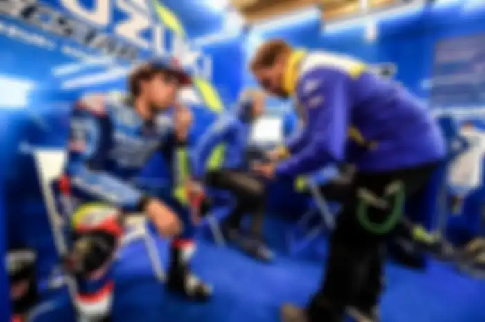 Pembalap tim Suzuki Ecstar, Alex Rins sia-siakan peluang podium di MotoGP Jerman 2019