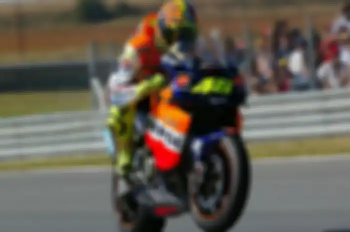 Valentino Rossi saat masih di Honda