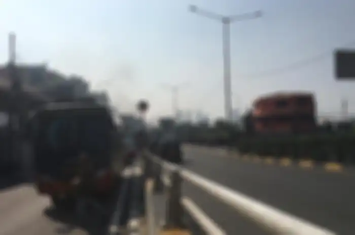 Aksi demo massa di daerah Tanah Abang, Jakarta Pusat