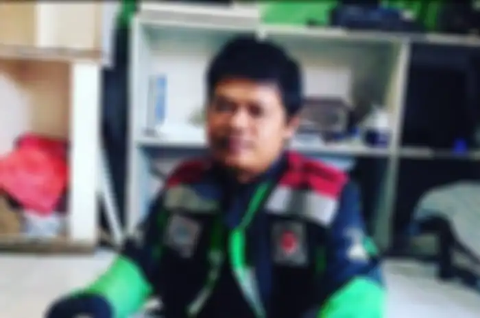 Dedi driver ojek online yang menjadi korban begal di Lampung