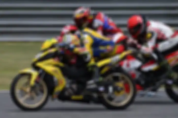 Persaingan ketat di kelas UB150 ARRC Thailand 2019