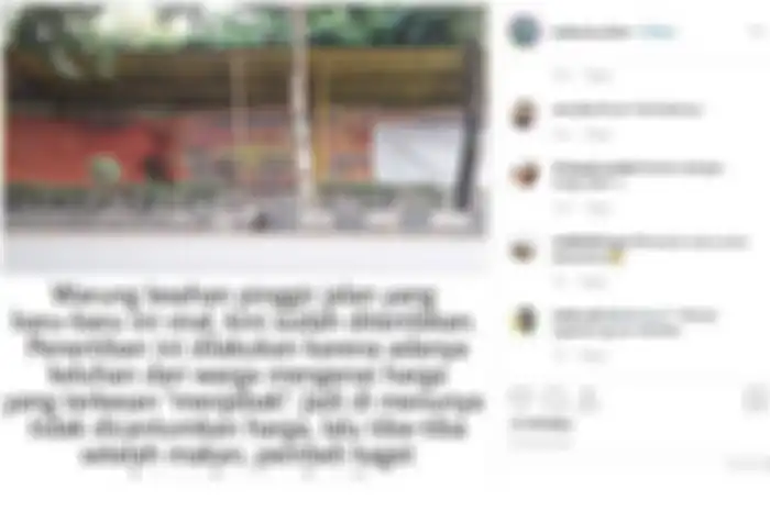 Warung lesehan Lamongan Indah Bu Anny yang viral karena mematok harga Rp 700.000 untuk seporsi nasi dan tiga lauk di Tegal, Jateng.