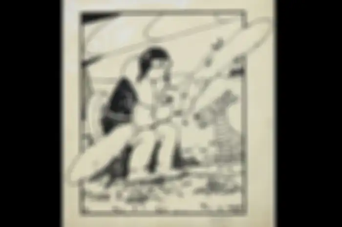 Gambar cover komik pertama Tintin
