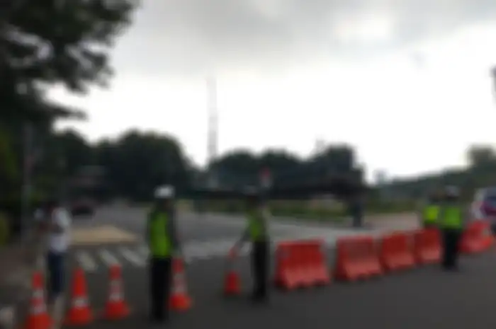 Ilustarasi Penutupan jalan 